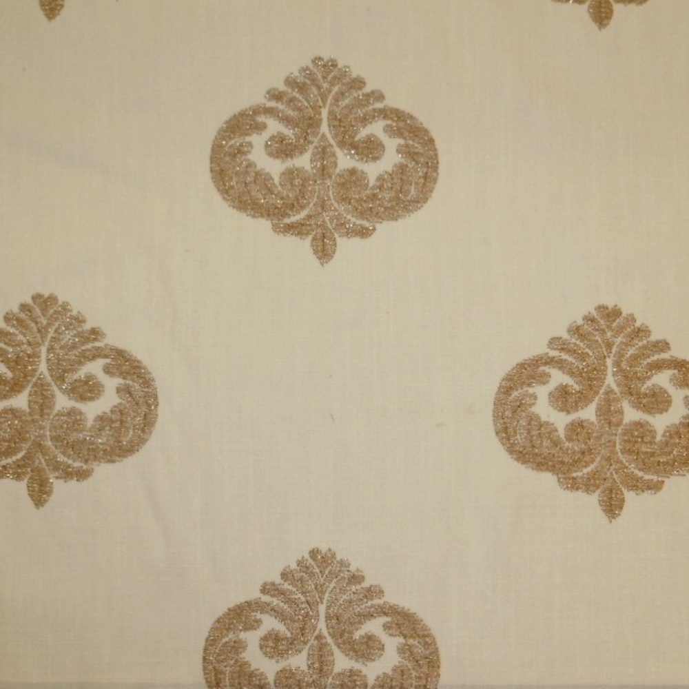 Fabricut Royal Gift MV Embroidery Color Hemp